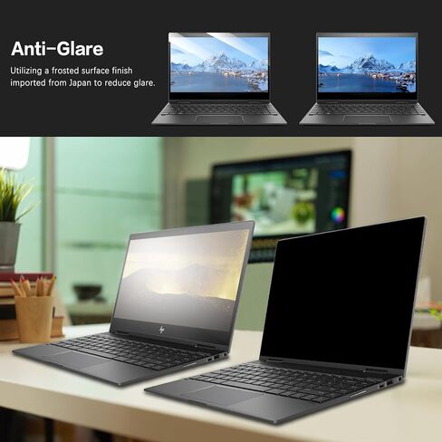 LUSA DESIGN Laptop Privacy Screen 14 Inch,16:10 Aspect Removable Anti Glare Blue Light Filter Protector, 14 in Laptop Privacy Screen Shield for laptop in Saudi Arabia