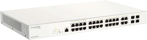 D-Link 10-Port PoE+ Switch Gigabit Ethernet Nuclias Cloud-Managed, 8 x PoE (130 Watt) & 2 x Gigabit Combo Ports (DBS-2000-10MP) in Saudi Arabia