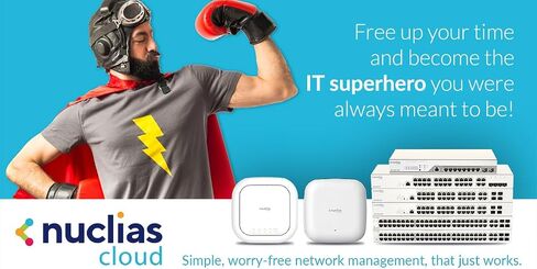 D-Link 10-Port PoE+ Switch Gigabit Ethernet Nuclias Cloud-Managed, 8 x PoE (130 Watt) & 2 x Gigabit Combo Ports (DBS-2000-10MP) in Saudi Arabia
