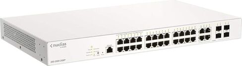 D-Link 10-Port PoE+ Switch Gigabit Ethernet Nuclias Cloud-Managed, 8 x PoE (130 Watt) & 2 x Gigabit Combo Ports (DBS-2000-10MP) in Saudi Arabia