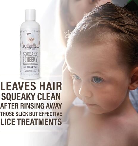 Lice Prevention Shampoo - Lice Shampoo That Kills Eggs and Lice with Citronella, Peppermint & Rosemary (16 Fl Oz / 474ml) - Safe for Daily Use - Sulfate & Paraben Free - All Hair Types in Saudi Arabia