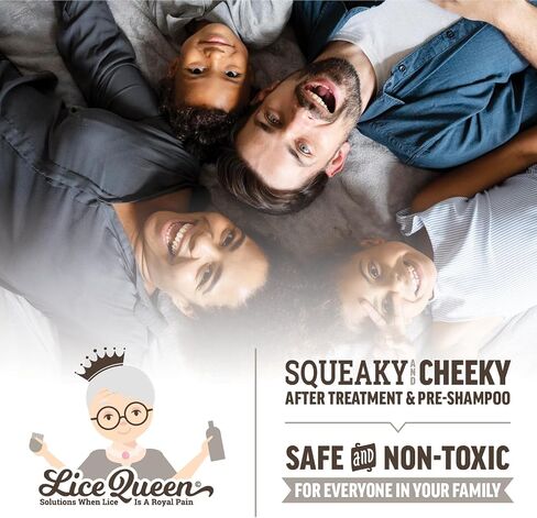 Lice Prevention Shampoo - Lice Shampoo That Kills Eggs and Lice with Citronella, Peppermint & Rosemary (16 Fl Oz / 474ml) - Safe for Daily Use - Sulfate & Paraben Free - All Hair Types in Saudi Arabia