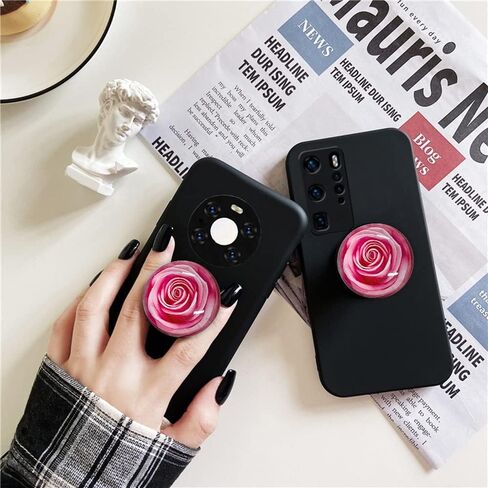 Transparent Magnetic Phone Grip and Collapsible Stand, Universal Expanding Phone Holder Compatible with All Smartphones and Tablets in Saudi Arabia