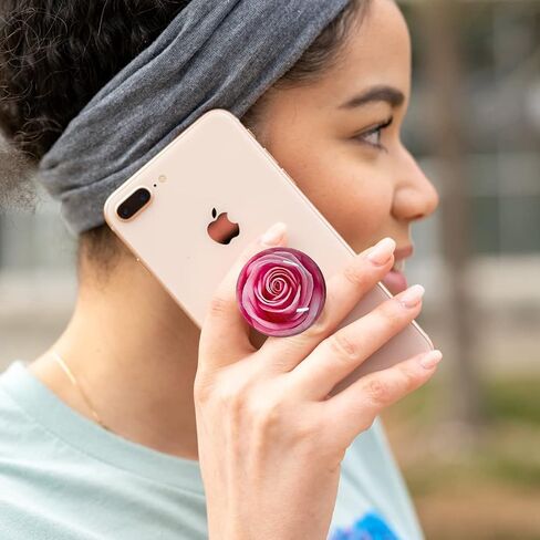 Transparent Magnetic Phone Grip and Collapsible Stand, Universal Expanding Phone Holder Compatible with All Smartphones and Tablets in Saudi Arabia