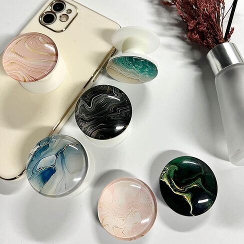 Transparent Magnetic Phone Grip and Collapsible Stand, Universal Expanding Phone Holder Compatible with All Smartphones and Tablets in Saudi Arabia