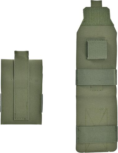 Mini IFAK Pouch, Pocket IFAK, Wallet-Sized Trauma Organizer, Slim EDC Empty First Aid Pouch for Back,Cargo Pocket, Backpack, Vehicle and Outdoor Use in Saudi Arabia