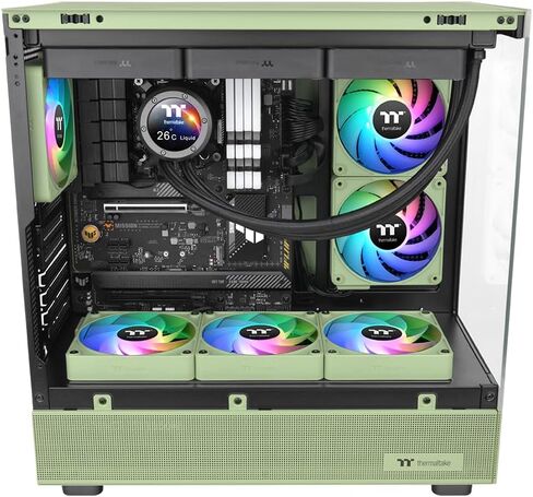 Thermaltake CT120 EX Reverse ARGB Sync Matcha Green 3 Pack Gehäuselüfter in Saudi Arabia