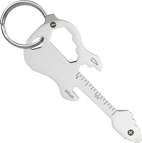 Father's Day Gifts from Wife Daughter Son for Dad, Keychain Multi-tool 12 in 1 Pocket EDC Tools, Funny Papa Grandpa Fathers Day Gift Key Ring, Anniversary Birthday Gifts for Men Women (Guitar) in Kuwait