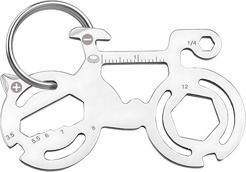 Father's Day Gifts from Wife Daughter Son for Dad, Keychain Multi-tool 12 in 1 Pocket EDC Tools, Funny Papa Grandpa Fathers Day Gift Key Ring, Anniversary Birthday Gifts for Men Women (Guitar) in Kuwait