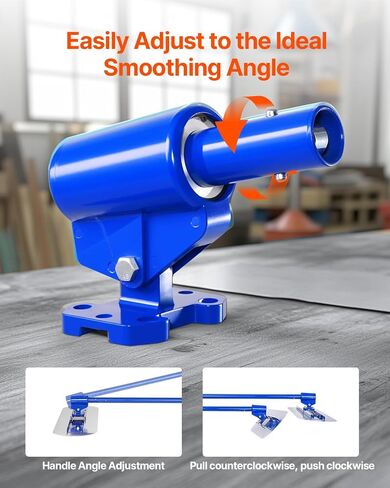 VEVOR Bull Float Magnesium Concrete Float 48 x 8" Round End Concrete Float Tool Cement Tool Bull Concrete Kit Bull Float with 4 Float Handle Bull Float Bracket Concrete Tools Finishing Bull Float in Saudi Arabia