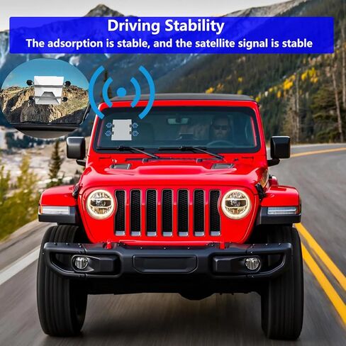 Starlink Mini Car Window Mount - Alloy Steel Mounting Kit for Car Windows and Sunroof,Starlink Mini Car Mount - Ensures Stable Satellite Signal While Driving in Saudi Arabia