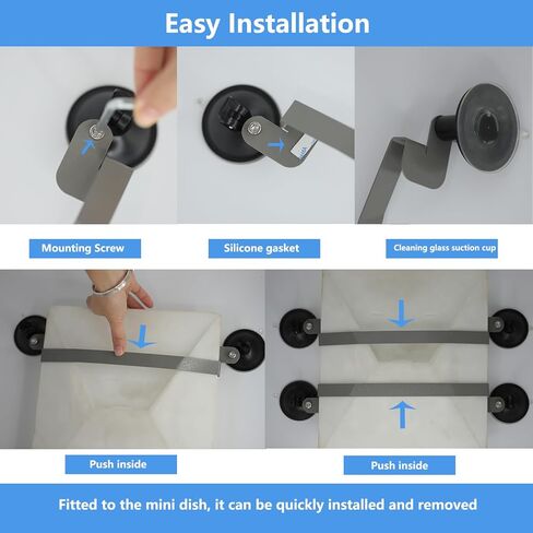 Starlink Mini Car Window Mount - Alloy Steel Mounting Kit for Car Windows and Sunroof,Starlink Mini Car Mount - Ensures Stable Satellite Signal While Driving in Saudi Arabia