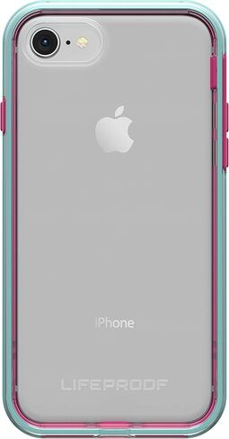 OtterBox LifeProof SLAM SERIES Case for iPhone SE (3rd and 2nd gen) and iPhone 8/7 - Retail Packaging - NIGHT FLASH (CLEAR/LIME/BLACK) in Saudi Arabia