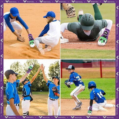 Sliding Mitts - Baseball Sliding Mitt for Youth - Ice Cream Sliding Mitt Baseball - Softball in Kuwait