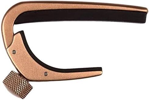 D'Addario Guitar Capo for Acoustic and Electric Guitar - Pro Capo - Adjustable Tension - Guitar Accessories - Works for 6 String and 12 String Guitars - Classical Guitar - Black in Saudi Arabia
