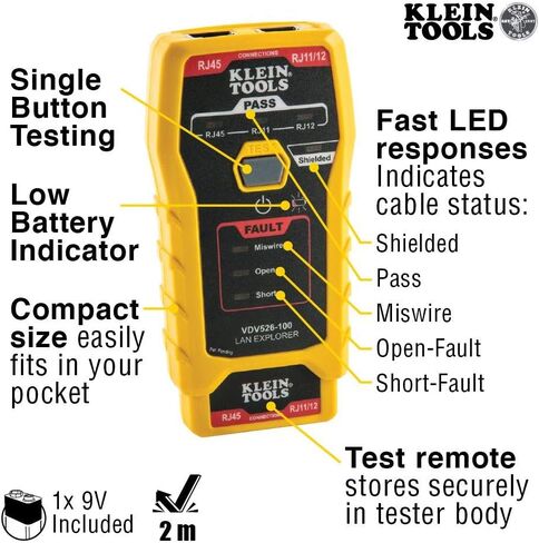 أدوات Klein Tester Ethernet Cable Tester و Cremper و Connecrat in Saudi Arabia
