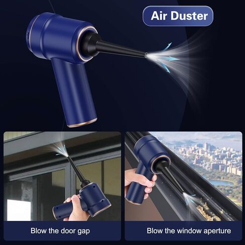 Mini Vacuum Cleaner, Handheld Vacuum Cordless Rechargeable, Portable Car Vacuum with Brushless Motor, 12000Pa High Power 3 in 1 Sucking & Blowing Small Vacuum Desk Vacuum for Car, Home, Office in Saudi Arabia