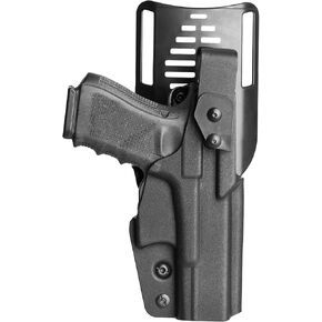 G19 Level 3 Retention Duty Holster for Glock 17,19,22,23,31,32,44,45.Law Enforcement Duty Holster, Adjustable Retention/Cant,Optic Ready,Kydex Duty Belt Gun Holster - Right Handed