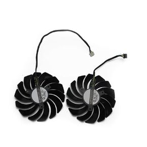 95 مم PLD10010B12HH RTX2070 X-8G مروحة مبرد لـ MSI RTX 2070 Gaming Z Card Fan (2pcs)