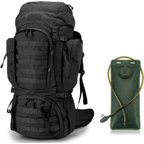 Mardingtop 60L Hiking Backpack + 2.5 Liter Hydration Bladder