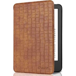 CoBak Case for All New 6 Inch E-Reader 2024 and 2022 (11 Generation) - PU Leather Smart Cover, Auto Sleep and Wake, Premium Protective Case for Kindle, Boox, Kobo