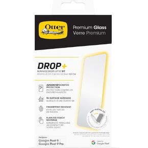 OtterBox Google Pixel 9a Premium Glass, Scratch Protection, Flawless Touch Response, Easy Installation