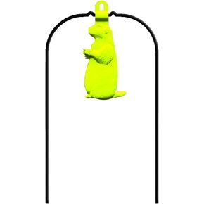 Birchwood Casey Ground Strike Hanging Prairie Chuck Resealable Target for Shooting - Durable Long-Lasting Highly Visible Yellow Self-Healing Target Rated for .22 Caliber Rimfire & Up