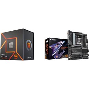 AMD Ryzen 9 7950X + GIGABYTE X670 AORUS ELITE AX Motherboard
