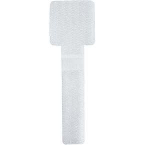 Hook and Loop Cable Ties, Self Adhesive Hook and Loop Cable Straps, Sticky-back Cord Organizer, Cable Clip, Household & Office Essentials, 50Pcs per Pack (grey) in Kuwait