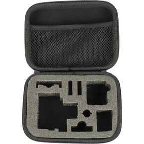 Ultimaxx Professional Deluxe Case Compatible with GoPro Hero 2/3/4/5/6/7/8/9/10/11& 12, Osmo Action, and Other Action Cameras—with Pre-Cut Foam Inserts—Protection for Action Cameras and Accessories