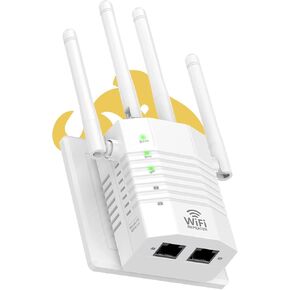 Internet Extender WiFi Booster, WiFi Repeater with Ethernet Port