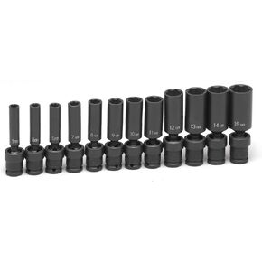 Grey Pneumatic Corp - 1/4 Drive 8Mm Universal Deep (908UMD)