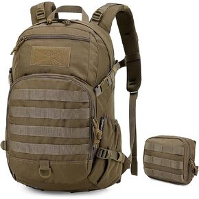 Mardingtop 25L Small Tactical Backpack +Molle Admin Tactical Pouch