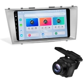Dasaita Android 13 Car Stereo for Toyota Camry 2007-2011 with 1080P Camera, Wireless Carplay/Android Auto, 9" Touch Screen Radio GPS Navigation, Bluetooth5.0, Head Unit, 6G RAM 64G ROM, 4G LTE/5G WiFi