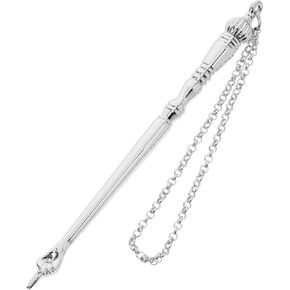 Elegant Metal Reading Pointer Tool Yad for Accurate Bible Reading for Bar Mitzvah and Home Use Durable Ergonomic Design