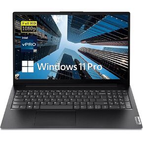 Lenovo V15 Gen 4 Business Laptop, 15.6" FHD Screen, 13th Gen Intel 10 Cores i7-1355U up to 5.0GHz, 40GB RAM, 1TB PCIe SSD, HD Camera with Privacy Shutter, Wi-Fi, HDMI, Windows 11 Pro, Black