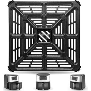 Air Fryer Oven Tray Replacement for Cuisinart AIR-200 6QT Air Fryer oven, Stainless Steel Pan Air Fryer Tray Replacement Air Fryer oven Accessories