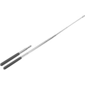 MECCANIXITY Telescopic Teachers Pointer Teaching Pointer Stick 39 Inch Retractable Extendable Pointer for Classroom Whiteboard Office Presentation Pointers, Black