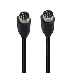 mini din 8pin male to male cable ، s video mini din 8 -pin cord plc touch cable for jvc subwoofer actember - Home Theater Audio (1.64ft)