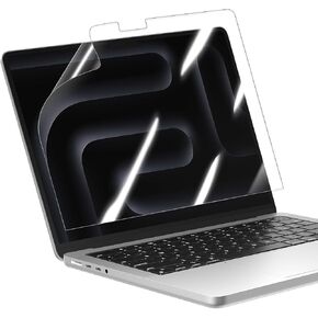 واقي الشاشة لعام 2024 MacBook Pro 16 بوصة M4 رقاقة A3186 A3403 Clear مضاد للضوء الأزرق الخدش 5H الصلابة مرشح الحامي المحمول.