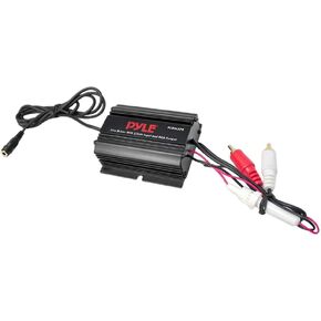 Pyle PLDN37R Audio Ground Loop Isolator/Audio Line Driver with 3.5mm (1/8") to RCA Stereo Jacks