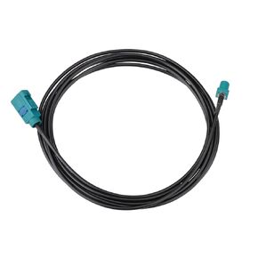 Fakra Z Female to Fakra Z Male RG174 Extension Cable 2.5m/8.2ft for Car SUV Stereo Head Unit GPS Navigation FM AM Radio Sirius XM Satellite Radio 4G LTE TEL Telematics DAB Digital Radio