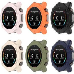 FitTurn [6 Pack] Compatible with Amazfit Falcon Watch Cases Accessories (No Screen Protector) Rugged Protective Case for Amazfit Falcon Smartwatches