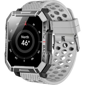 Compatible with Blackview Smart Watch bands, 20mm, 22mm Silicone Replacement Wristbands Sport Strap with Metal Buckle Compatible with IOWODO W60, R30 Pro, R50, Compatible with Blackview W60, R30 Pro, R50 Smart Watch