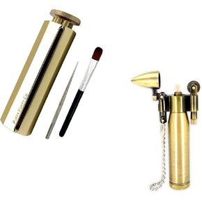 The New and Upgraded Cigarette Rolling Machine and Bronson Bullet Shaped Lighter Bundle