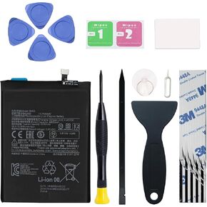 New Upgraded BN5A Replacement Battery Compatible with Redmi Note 10 5G & Poco M3 Pro 5G with Repair Toolkit