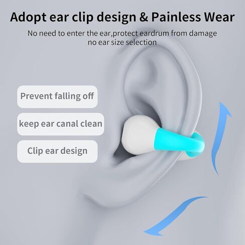 Bluetooth Headset Single Ear Business Earbuds,Wireless Bluetooth Headphones with Mic,Driving Headset with 800mAh Digital Display Charging Case,120 Hours Standby Time Earpiece,Fit for Call in Working in Saudi Arabia