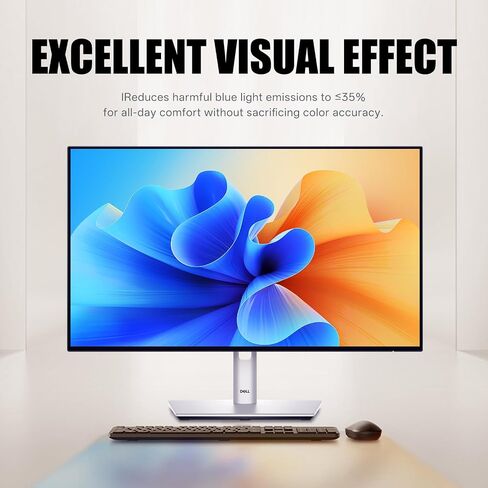 Dell UltraSharp U2424HE Monitor - 24 Inch, Full HD (1080p) 1920 x 1080 at 120 Hz, 16:9 IPS, Computer Monitor Screen with DisplayPort, Type-C, and USB-C Cables -1 Pack (New) in Saudi Arabia