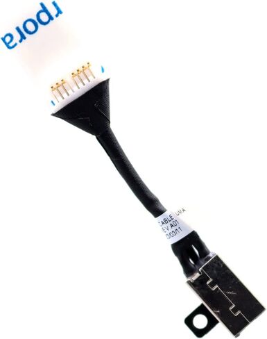 Deal4Go 5cm DC-in Power Jack Cable Adapter Port 7DM5H 07DM5H 450.0KD0C.0041 استبدال Dell Latitude 3510 3410 3310 (مع رسومات UMA) in Kuwait