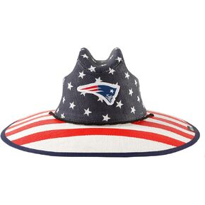 FOCO NFL Team Logo Thematic Sun Straw Hat